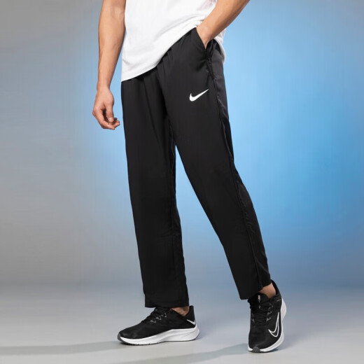耐克（NIKE）男裤子 夏季新款直筒裤收腿运动休闲透气耐磨长裤宽松运动裤 DM6627-010/梭织快干/直筒薄款 S 165/72A