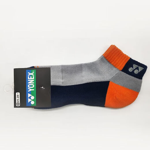 Badminton Yy chaussettes épaissies serviette bas sport tube court antidérapant absorbant la transpiration pour hommes et femmes 160 blanc et bleu (40-45 yards)