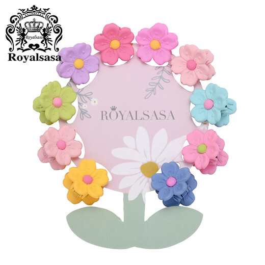 Royal sasa Royal Sasa children's hair accessories grab clip flower hair clip cute top clip small hair grab bangs clip sweet