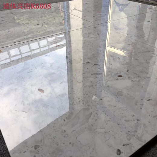 彩色亮光面水磨石瓷砖800x800美发服装店商场地板砖工装地砖600 K6623 600600) 其它