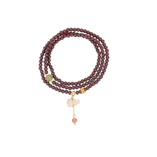 AJIDOU Ajidou Bracelet Women's New Chinese Style Gourd Pendant Beaded Bracelet Birthday Gift for Girlfriend and Wife