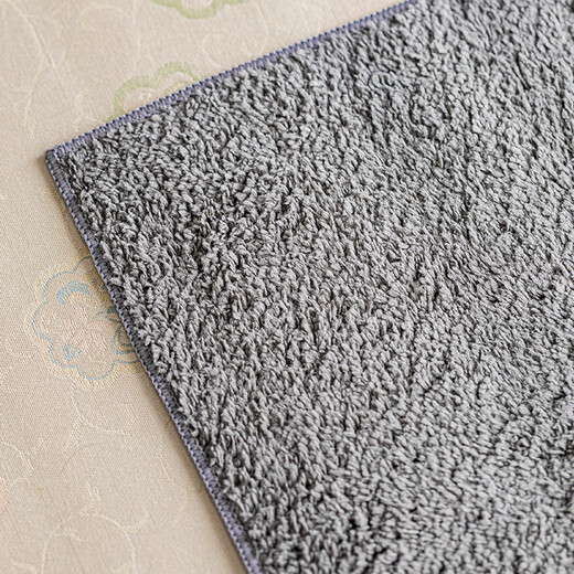 Zheming thickened tea towel cloth absorbent Zen style Chinese tea table special towel rag Chinese style pot towel mat high-end tea cloth painted Ruyi tea towel emerald green