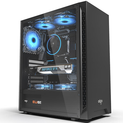 Patriot A15 computer case desktop MATX/ATX large case 240 water-cooled air-cooled desktop main case black (acrylic side through) + fan*6