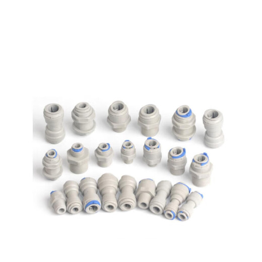 DM conector rápido 4 a 2 puntos 3 PUBE DE AGUA PURIFICADOR 5/8 Equipo de cerveza de conversión de dientes internos Accesorios comerciales de MC2 1049N2 Tipe de 6 puntos.
