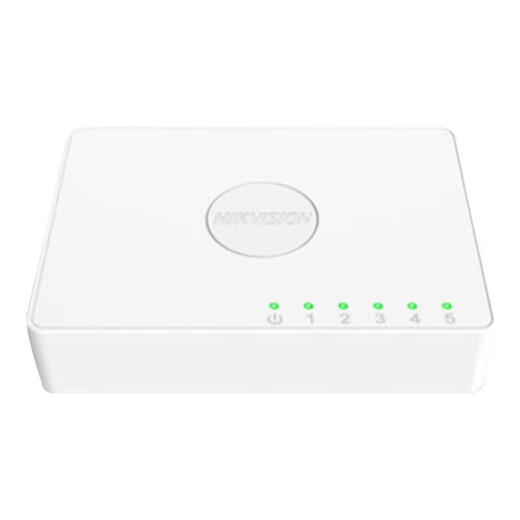 海康威视监控交换机 5口8口百兆千兆交换机 家用办公企业远程监控器安防设备网络分流器网线集线分线器 塑壳【5口千兆非POE】 DS-XS05GD