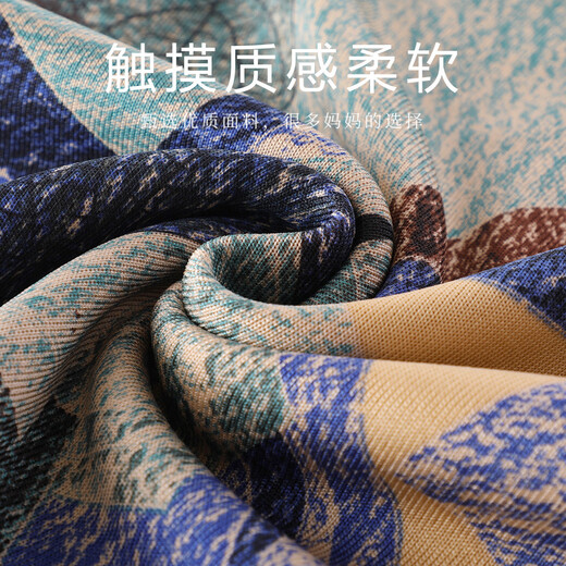 
Datang Lady's mother dressed in spring and autumn clothes sweater grandma fashionable top half turtleneck sweater middle-aged and elderly women's thread plus velvet thickened
