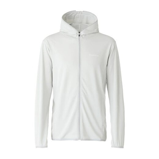 SHIMANO fishing clothing Shimano new 001V summer outdoor lure fishing ice silk fishing clothing sun protection clothing new gray M