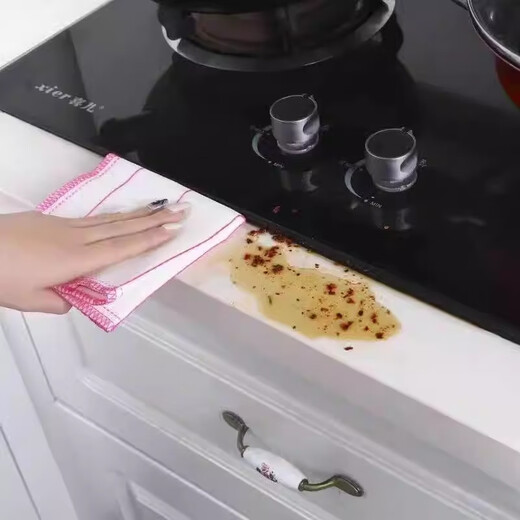 Kitchen cotton yarn dishcloth fiber absorbs water and does not stick to oil cleaning rag dish towel bulk scouring pad scouring pad 10 pieces