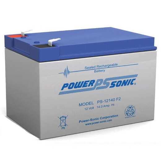 POWER-SONIC蓄电池梅亚特精密仪器电源备用电瓶 PS-12140 F2  12V14AH