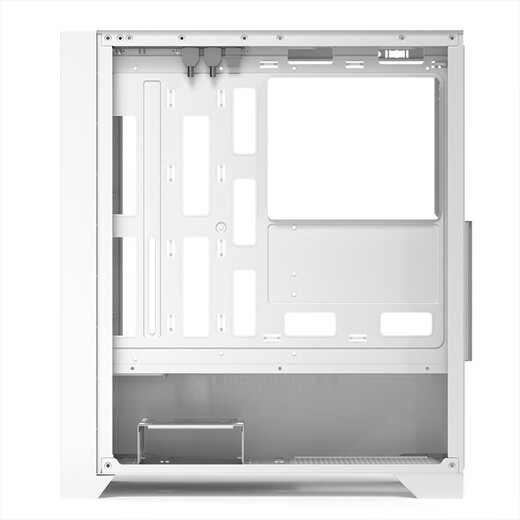 Aigo YOGO T21 white computer desktop main box multi-mesh cooling (ATX motherboard/360 water cooling/high compatibility/8 fan positions)