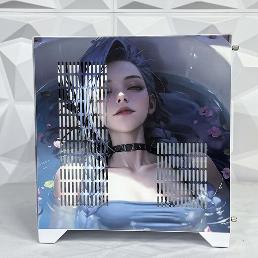 Wanjia Gu Yongzhe Standard Edition 360 Computer Case 360 Water-cooled Sea View Room Pure White Long Graphics Card Side Transparent Dustproof Gu Yongzhe Standard Edition Jinx 06 Single Case (can only be used with MATX or ITX motherboards)