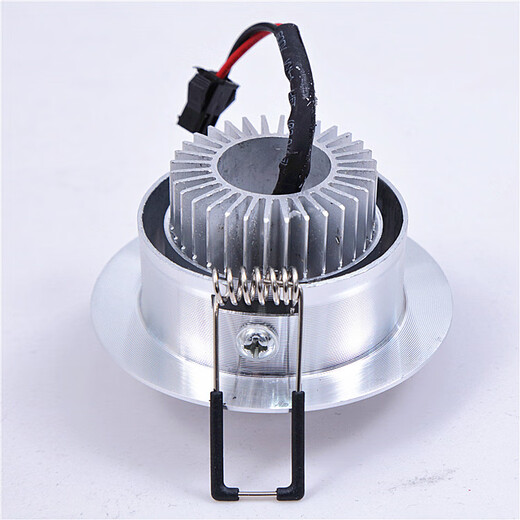 祎琳（yilin）小射灯led天花灯嵌入式6.5开孔5.5公分牛眼灯客厅小筒灯迷你彩灯 大3w白光开孔6.5-7外径8.2公分5