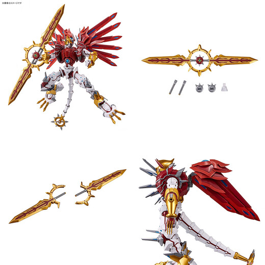 Figure-rise Standard 数码宝贝系列拼装拼插模型数码暴龙手办 闪光暴龙兽