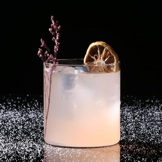Japanese minimalist style ultra-thin classical whiskey cup Colin cup water-cut gin and tonic cup cocktail cup drink cup ultra-thin straight short 400ml