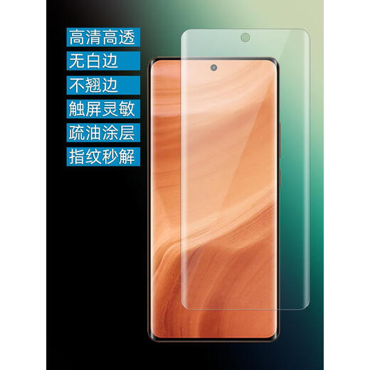 OPPORealmeGT5pro原装高清软膜真我GT5Pro原厂pet塑料膜RMX3888防刮摔 原装曲屏高清软膜2张 realme真我GT5Pro