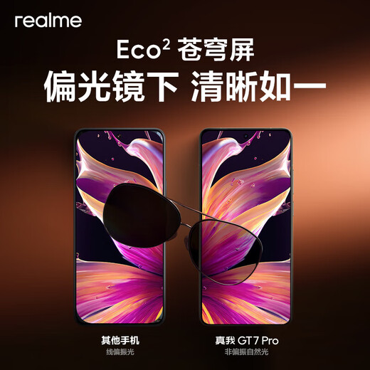 真我realme真我GT7 Pro 骁龙8至尊版 6500mAh泰坦电池120W快充 智能5G手机 光域白 16GB+256GB