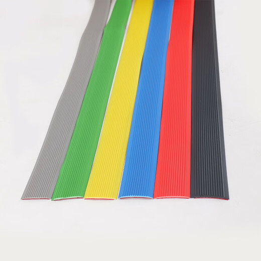 Jinguluo self-adhesive PVC flat rubber strips for stairs, anti-slip strips, anti-slip strips for steps and aisles, blue 4cm*2m