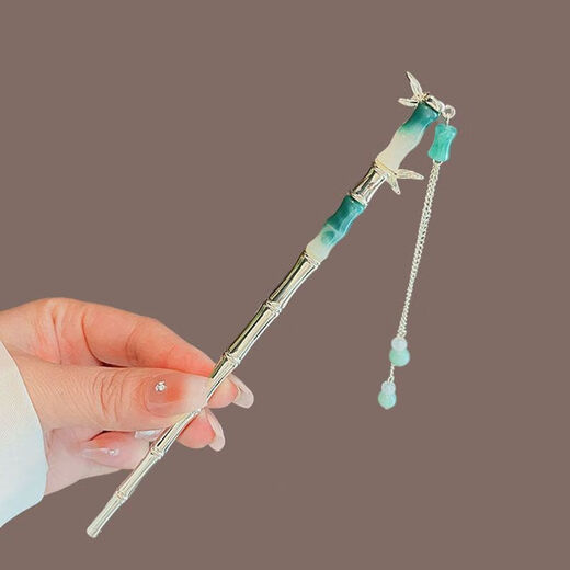 Fantiya hairpin ancient style hairpin Hanfu headdress Chinese style hairpin cheongsam tassel simple modern jade hairpin versatile main picture five-piece set