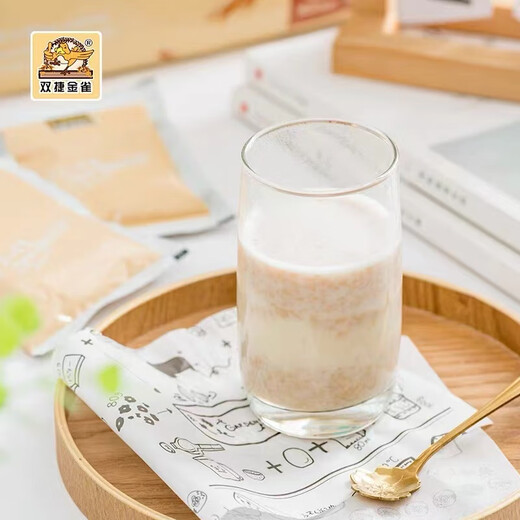 双捷金雀牛奶加钙海盐咸味果蔬咸味麦片袋装免煮燕麦片多规格多口味选择 果蔬咸味848g+牛奶加钙848g