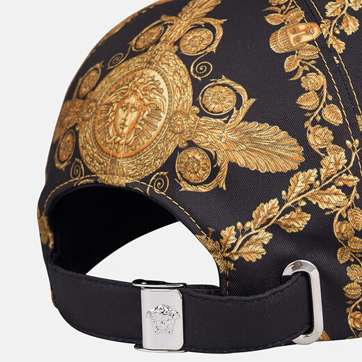 Versace men's baseball cap black + gold 60