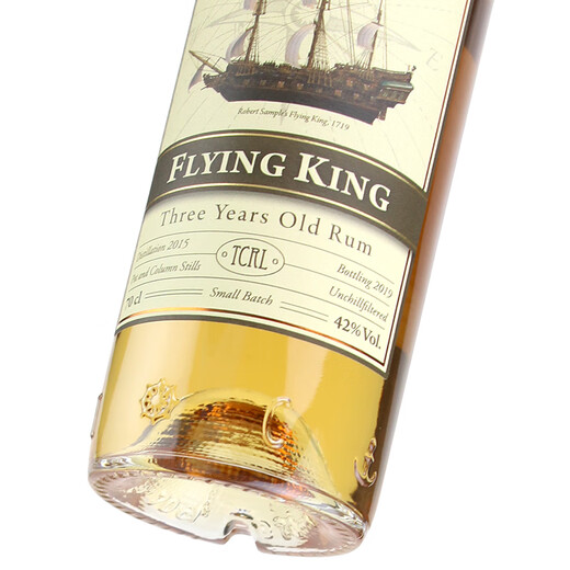 Vier Stile [Originalflaschenimport] Unabhängige Abfüllerkaribikinsel Flieger Rum Flying King White Rum 700ml
