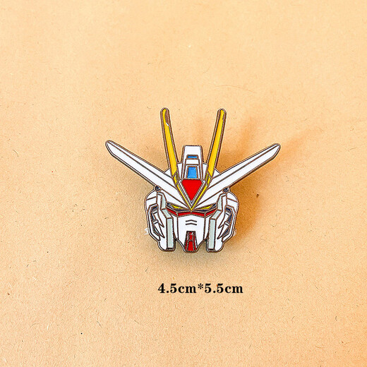 Lemiao gundam robot traje móvil broche nuevo personalidad moderna linda insignia japonesa caricatura pin pareja accesorios A2645-1 cabezal robot A24-205