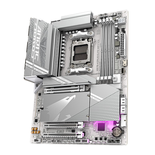Gigabyte x870 aorus Elite kleines Eis/Eis Skulptur/E-Sports-Eis Skulptur/Demon Eagle Desktop Motherboard-Unterstützung AMD CPU AM5 9900X/9700X/9800X3D X870 ICE SCULPTURE ICE WiFI7