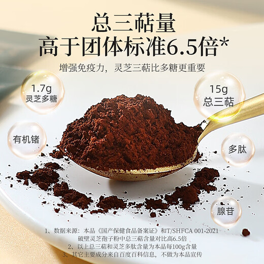 [Offiziell] Qilixiang Breaking Wall Ganoderma lucidum spore pulver box store flaggschiff changbaum organic spore pulver total triterpen ganoderma lucidum brechen pulver verstärkte Immunität 1 Box 60g Qilixiang Organic Breaking Wall ganodermma lucidum spore boutique schenktbox organic organoxich organism organism organism organism Ganoderma lucidum spore pulver boutique Geschenkbox