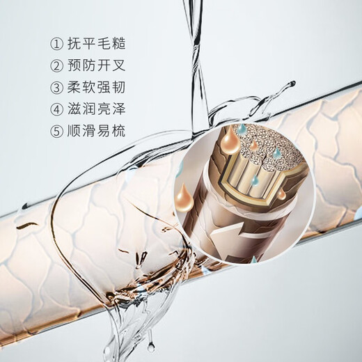 LAFANG MASCA PEDIADA CINCO REPARA DE CINCO DESCARTE ESENCIÓN Multi-Efecto Essencia Condicionamiento Hidratante y suavizante Botella Botella Reparación profunda 350ml 1 Botella