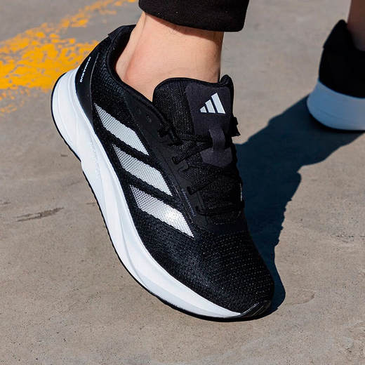 Adidas Herrenschuhe 2025 Herbst Neuer Low Top Polising Sports Schuhe Mesh Casual Schuhe Trainingschuhe Pendelschuhe Id9849/Schwarz und Weiß/Polster 41