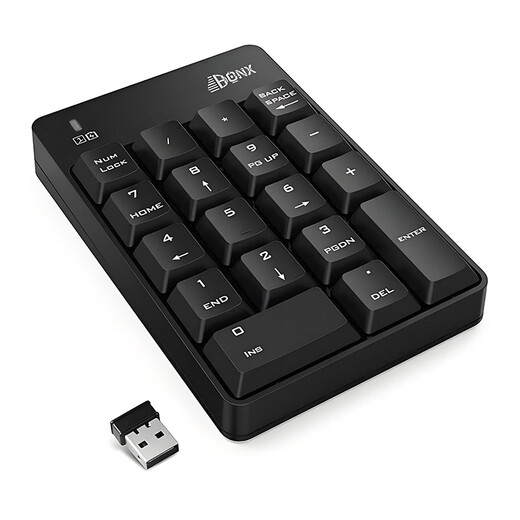 Hangsheng HONX numeric keypad wireless laptop desktop computer universal USB mini external wireless numeric keypad mouse set direction key numeric keypad wireless numeric keypad with receiver universal