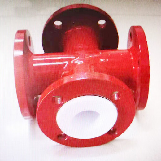 Customized plastic lined PTFE pipe PE elbow PO tee petrochemical wastewater treatment plastic lined PTFE steel pipe Customized contact