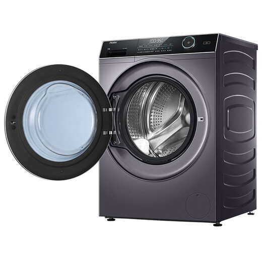 海尔洗衣机家用全自动变频滚筒9公斤大容量XQG90-BD14126L尾货 一级变频 洗烘一体