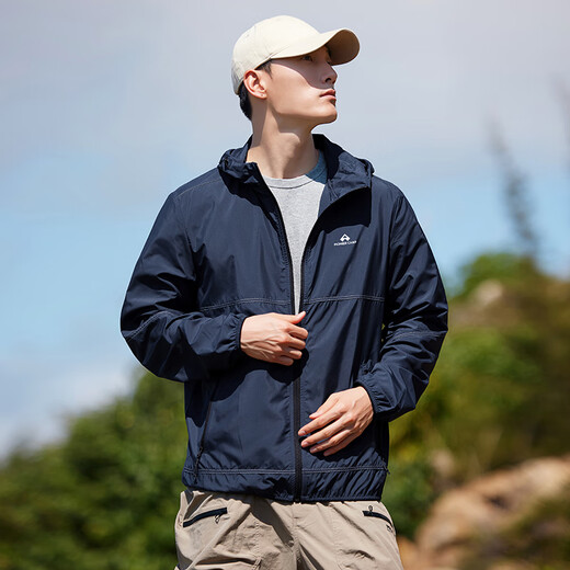 Pathfinder sun protection clothing for men, UV protection, summer outdoor fishing sun protection clothing, ice silk breathable jacket, obsidian lime XL