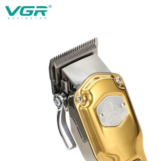 VGR693发廊专业电推子专业数显电动理发器IPX7全身水洗电推剪 V-693金色