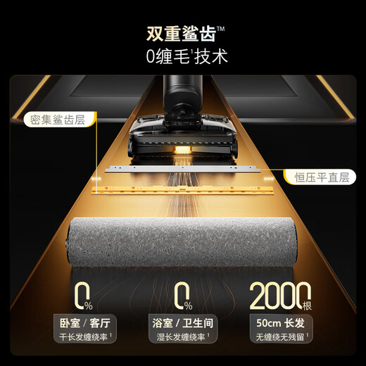 Roborock A30 Pro Steam Floor Scrubber Intelligent Suction and Mopping All-in-One Household Sweeping Wireless Electric Mop Handheld Ultra-Thin 180 Flat Laying 0 Tangle A30 ProCombo (One is five)