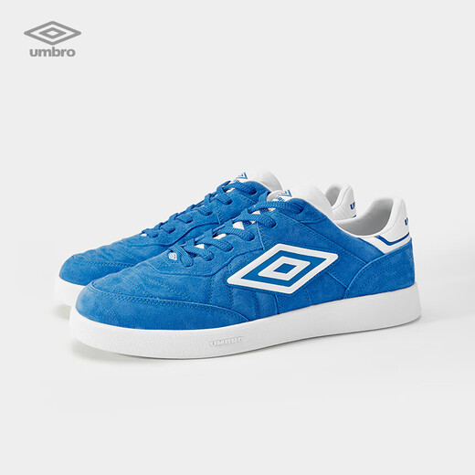 茵宝（Umbro）官方多彩板鞋休闲鞋百搭女鞋运动鞋复古软底男鞋情侣款 维多蓝/茵宝白（男款） 41