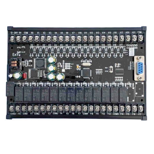 PLC industrial control board domestically produced compatible PLCF X1N FX2N-30MR32MR board programmable controller Puling 6MR bare board (with AD)