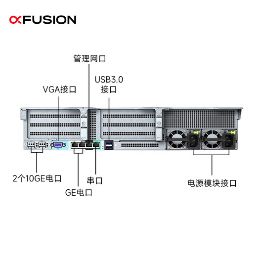 Superfusion Rack Server Host 2288HV5 Solution domestique Deepseek Power Power Model Model Ai R1 7B / 14B / 32B / 70B / 671B / Version complète 2 * 6230R 52 CORES 2.1G 2 * L40 512G2 * 1