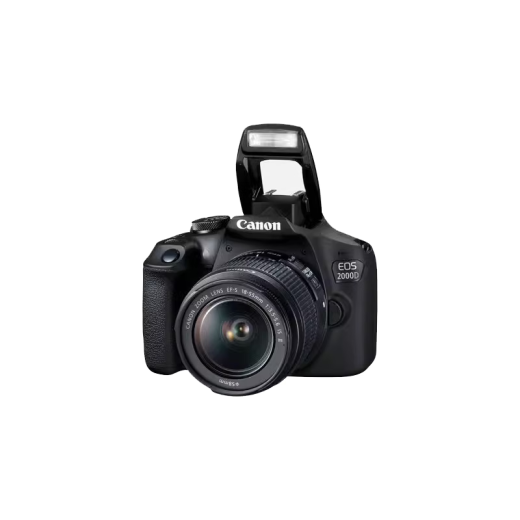 Canon/Canon EOS2000D18-55mmDCIII lens SLR kit entry-level high-definition digital travel camera black + 18-55mmISII (bonded warehouse, fast next day delivery)