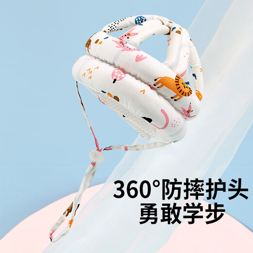 LICHEERS ANTI-Fall Head Protection Baby Anti-Fall Hat Baby Toddler Anti-Collision Casque Breathable's Children's Head Protection Tool