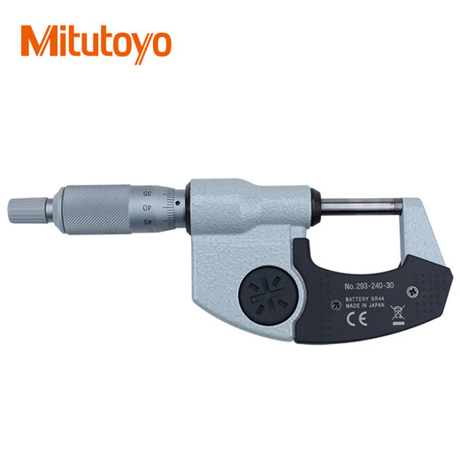 Mitutoyo Japan imported electronic digital display outer diameter micrometer high precision 0.001mm thickness gauge 293-240-30 IP65/0-25mm/ 1 m/no SPC output