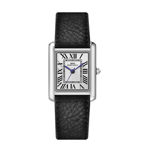 Audemars Pixar (IBSO) Watch Swiss Quality Watch Woard Woard Watan Watch Watch à la mode Fin Arfroofroproof Warm For Girlfriend Birthday Gift [Version Collector] Mouvement importé - visage blanc en cuir noir 9889
