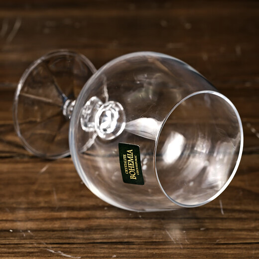 Gauss (Glass) Czech advanced imported crystal red wine decanter glass European style tall red wine glass beer glass brandy wine glass diamond type 250ml