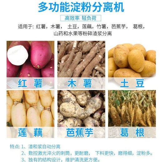 浆渣分离机全自动淀粉机红薯粉碎机不锈钢莲藕葛根土豆磨浆打粉机 加厚880型铁壳分离机（无电机）