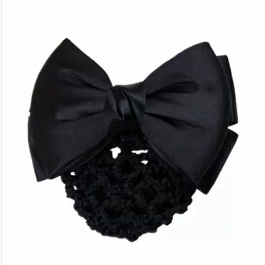 Zushange Hair Net Nurse Net Pocket Korean Version Women's Hair Accessories Nurse Hair Net Hotel Bank Stewardess Dance Professional Hair Flower Blue