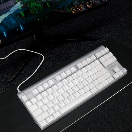 升派全覆盖樱桃(CHERRY)MX Board 8.0 G80-3888 3880机械键盘保护膜87 樱桃8.0高透TPU