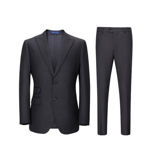 Guillaume de Mons imported from Italy virgin wool blazer men's formal wear men's groom wedding dress suit Italian fabric top + trousers 48 tops trousers size please note