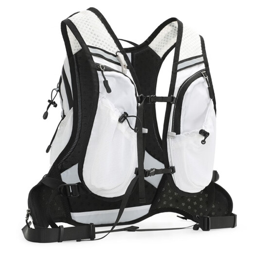 Imagen de águila (inoxto al aire libre) Carrera a campo traviesa y bolsas de agua de senderismo al aire libre de ultra ligera bolsa impermeable Bolsa de montañismo 12L Mochila para hombres y mujeres 12L White (solo mochila)