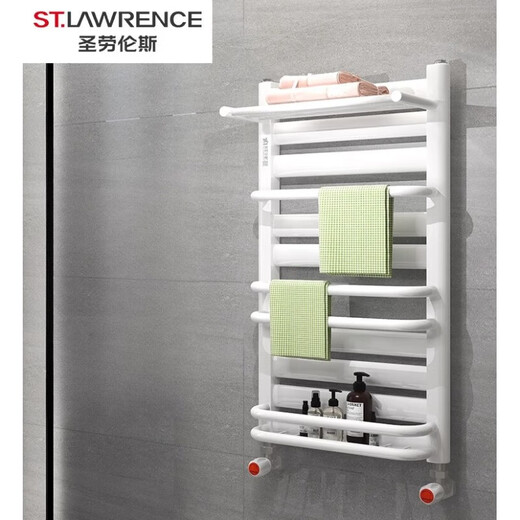 St. Lawrence steel small basket radiator household bathroom towel rack plumbing wall-mounted central heating new steel basket (0.8m high)
